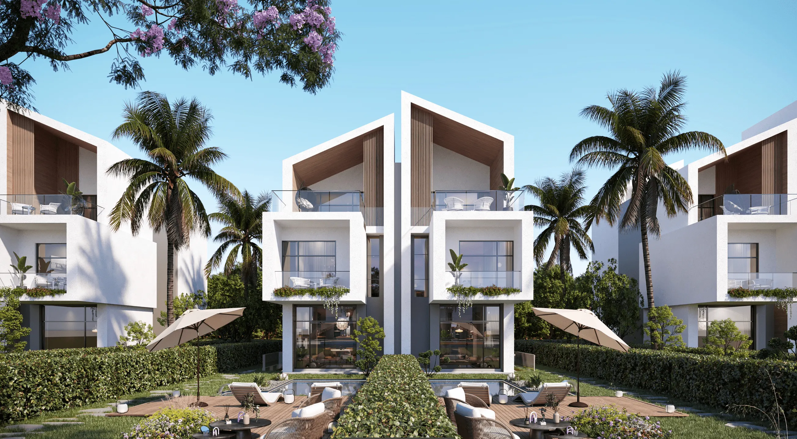 The Sahl Gate — twin villa exterior